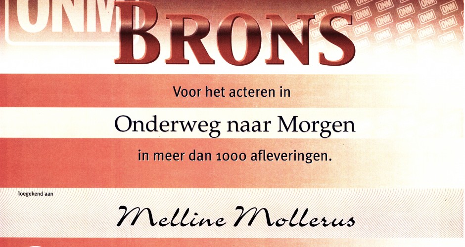Melline Mollerus in Onderweg naar Morgen