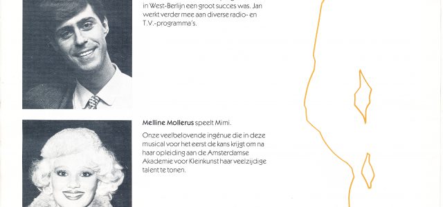 Melline Mollerus in de musical de “Zoon van Louis Davids”